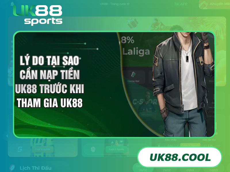 Nạp tiền UK88